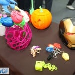 Sample 3D objects printed by Designex 3D printers