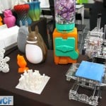 Sample 3D objects printed by Designex 3D printers