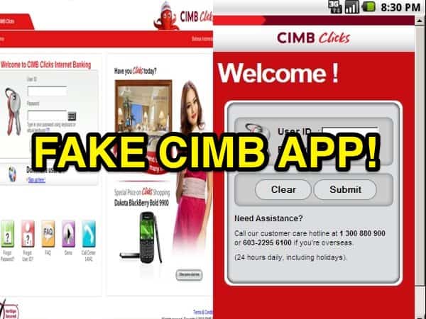 Fake CIMB Clicks Android App Found on Google Play Store