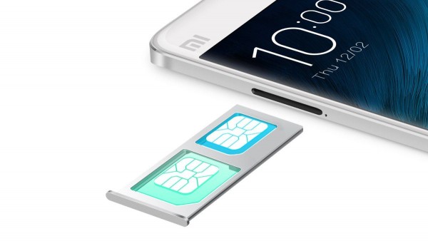 Mi Noteâ€™s 4G dual SIM, dual standby that fits micro and nano SIMs.