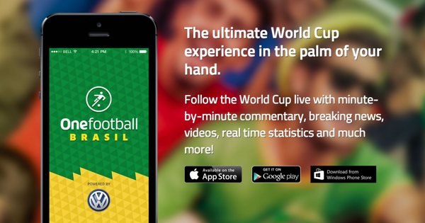 Download This Free App by Volkswagen for World Cup 2014 Instant Updates