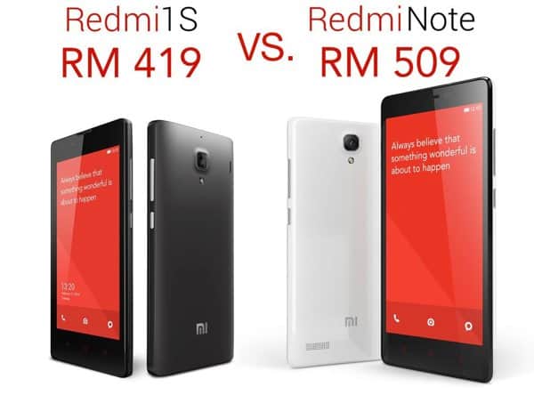 Redmi 1S vs Redmi Note: Which Xiaomi Budget Smartphone is Better?