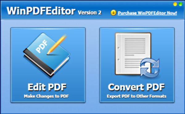 WinPDFEditor PDF editor and converter