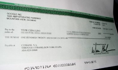 Another Two Malaysian Bloggers Got Their First AdSense Cheques
