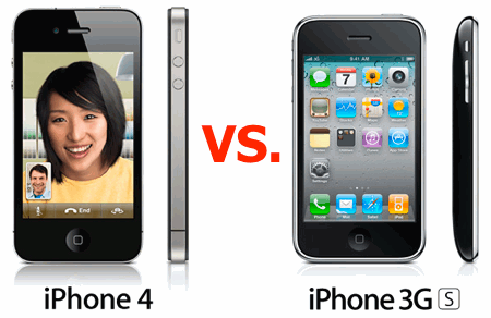 Apple iPhone 4 vs iPhone 3GS