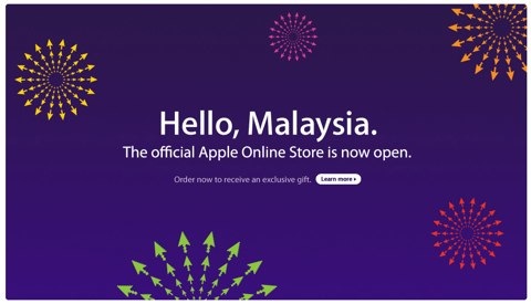 apple online store opens in malaysia