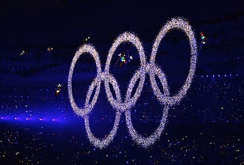 Beijing 2008 Olympics Opening flying rings