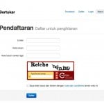 bertukar.com registration page