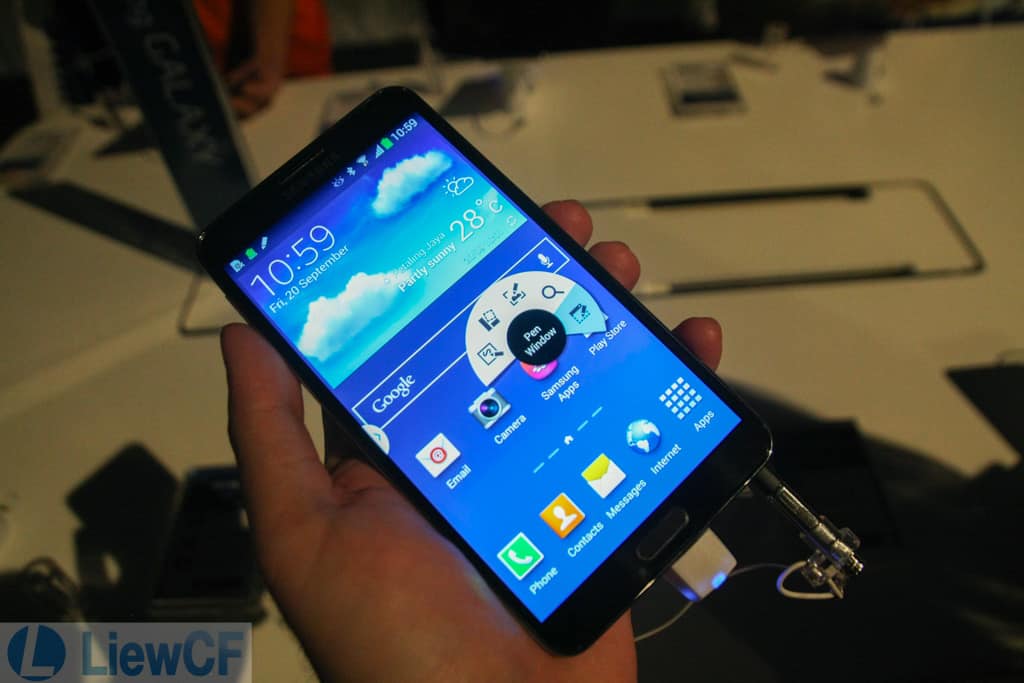 Hands-on Review: Samsung Galaxy Note 3