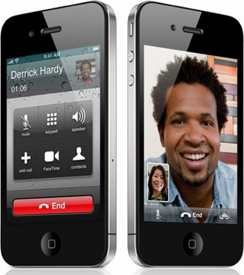 FaceTime of Apple iPhone 4