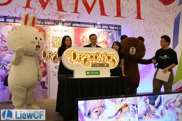 LINE Dragonica Mobile press conference