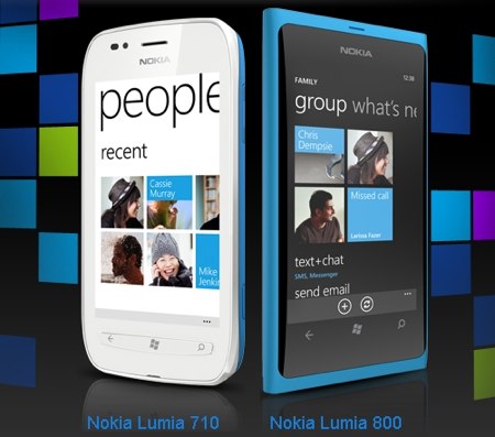 Nokia lumia 800 nokia lumia 710
