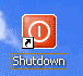 Shutdown shortcut
