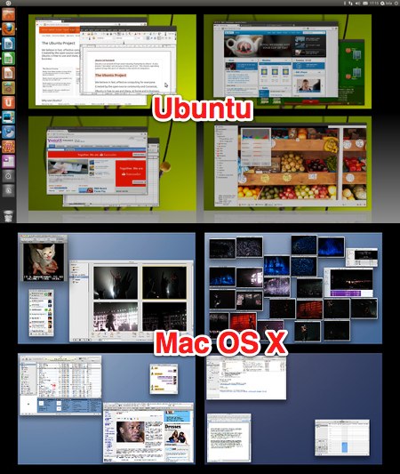 Ubuntu workspaces osx spaces