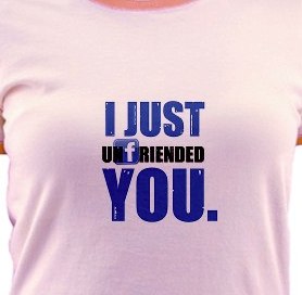 Unfriended tshirt