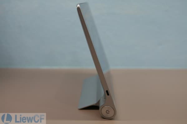 LENOVO Yoga Tablet 8 Stand mode side view