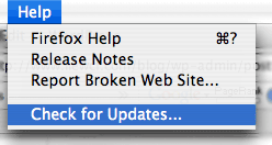 Firefox 1.5 Beta 1 Automatic Update Walk-Through Firefox 1.5 Beta 1 Automatic Update Walk-Through